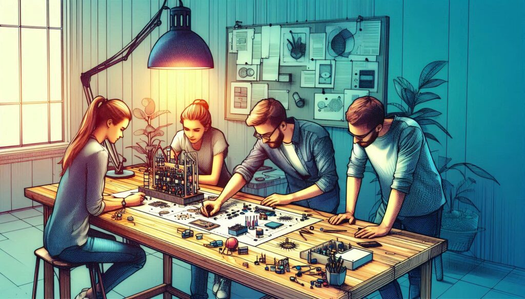 equipe desenvolvimento produtos